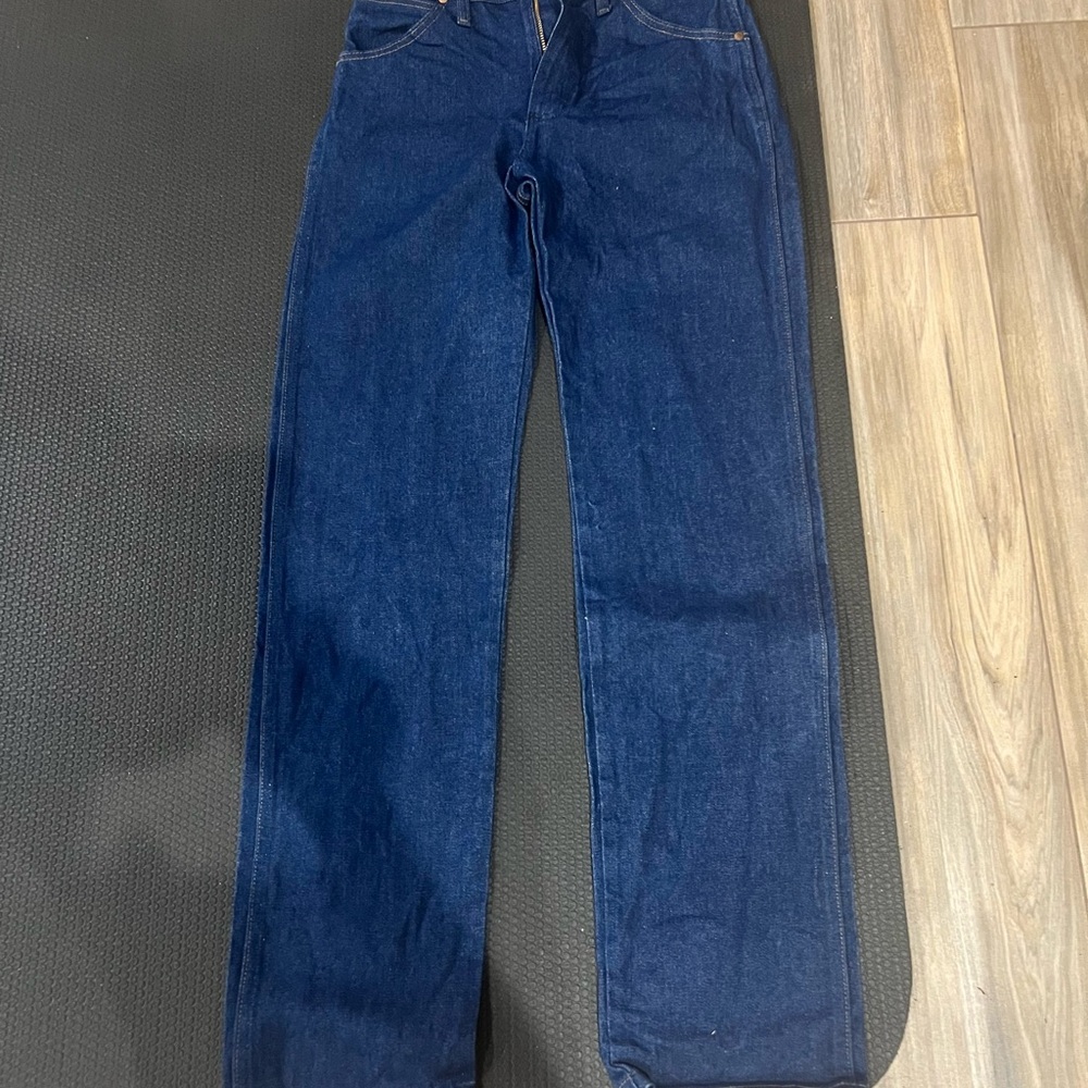 Wrangler Blue Straight Jeans Classic Style